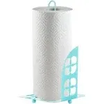 Home Basics Trinity Collection Paper Towel Holder, Turquoise