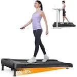 UREVO Under Desk Treadmill for Office Under Desk, Walking Pad 2 in 1 for Home/Office, Portable Walking Pad Treadmill with Remote Control, LED Display