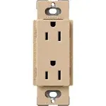 Lutron Satin 15A Receptacle Desert Stone (SCR-15-DS)