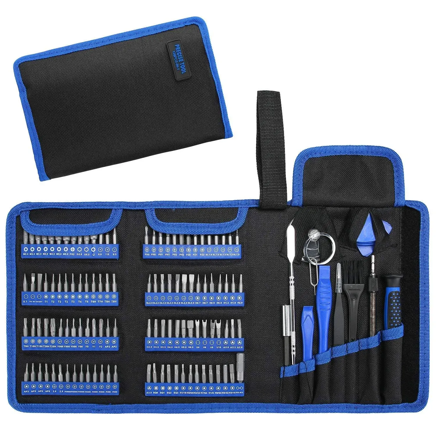 Magnetic Precision Screwdriver Set 126-in-1 Micro Tool Kit Cell iPhone Tablet PC