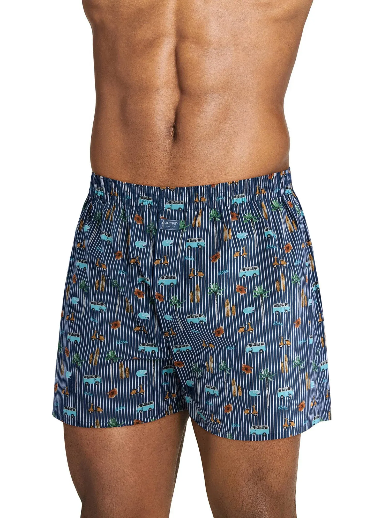 Jockey Men's Woven Holly Boxer