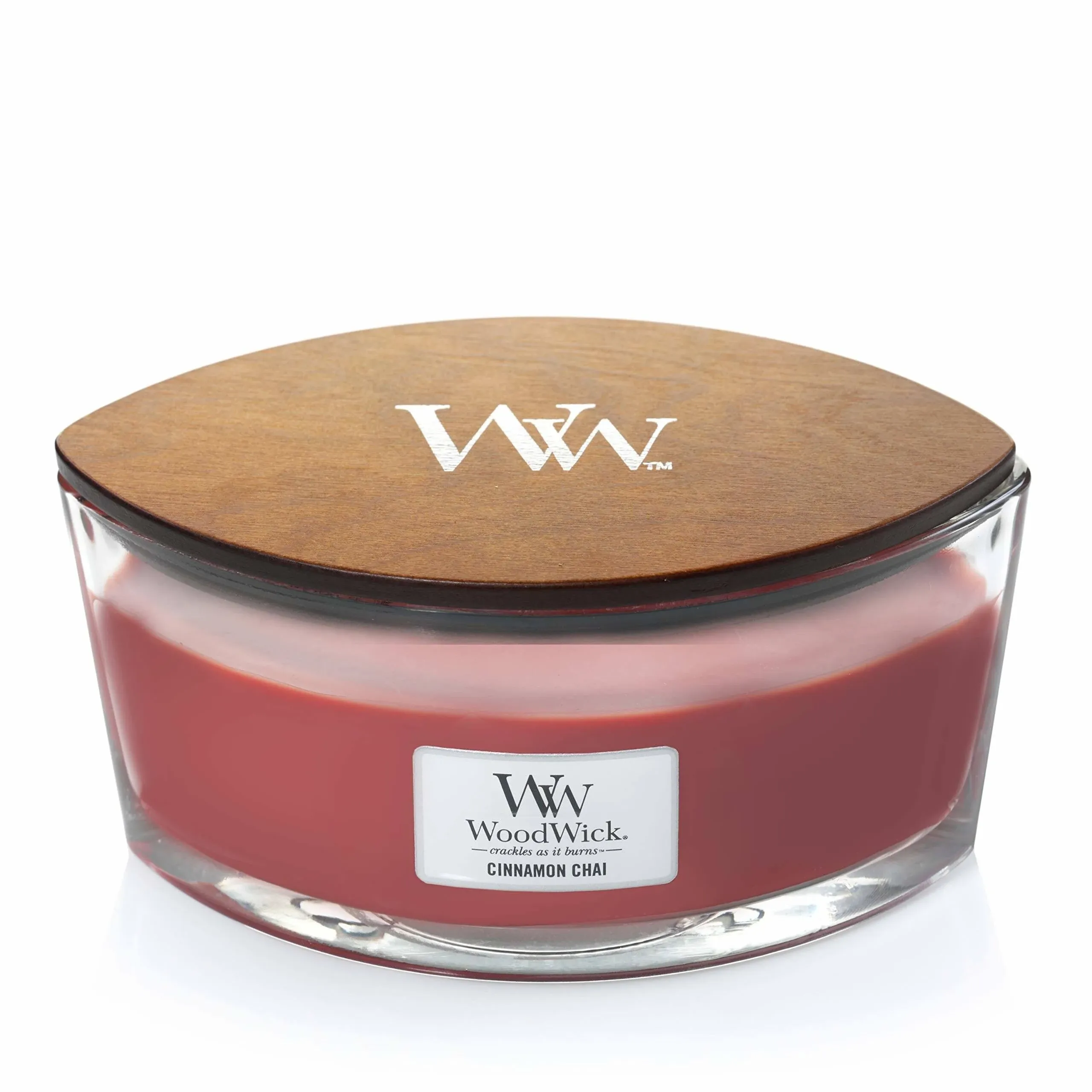 WoodWick Candle Jar color Red 76104E