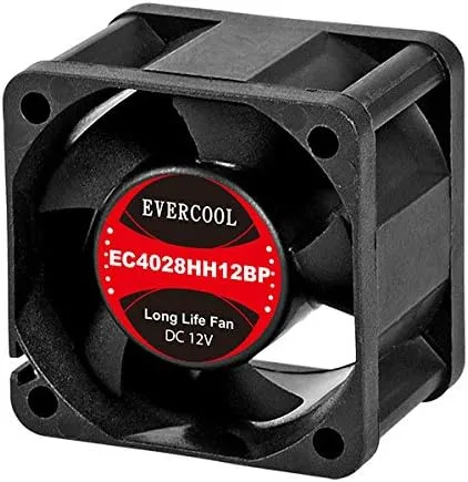 EverCool 40mm x 40mm x 28mm 4Pin PWM Fan (EC4028HH12BP)