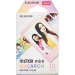 NEW IN BOX Fuji-film In-stax Mini Macaron Instant Film (10 Exposures) Old School