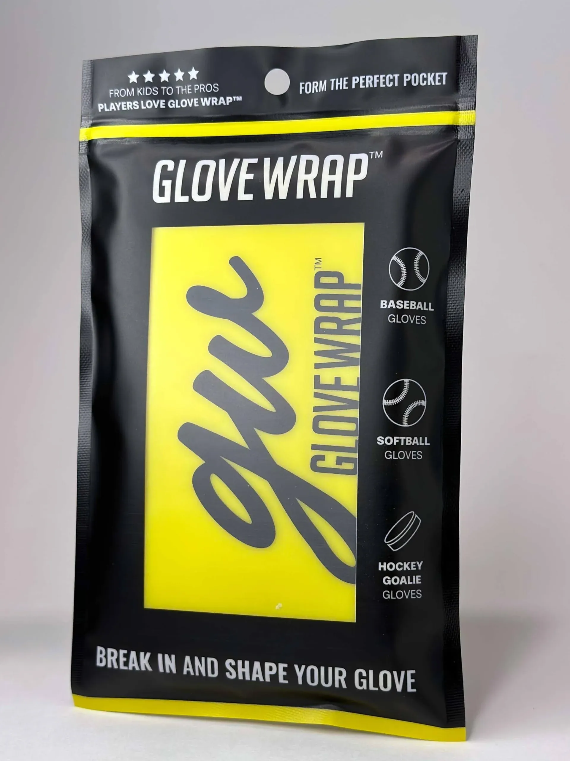 Glove Wrap™ - Baseball/Softball Break-in and Shape Glove Wrap