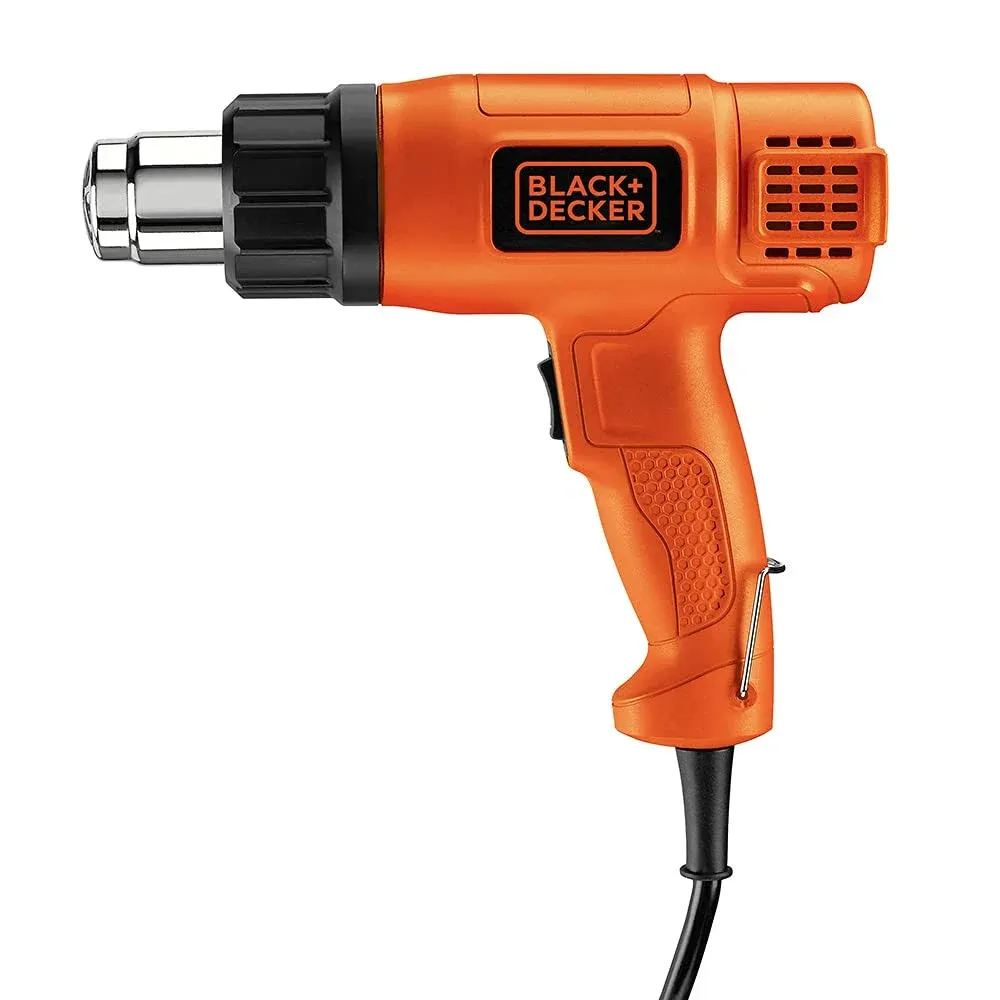 BLACK+DECKER Heat Gun, 1350 Watt, Dual Temperature Settings, Corded (H