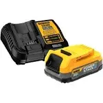 DEWALT 20V MAX* Starter Kit with POWERSTACK™ Compact Battery and Charger (DCBP034C)