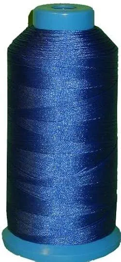 Bonded Nylon Sewing Thread #92 T90 1850yds for Outdoor, Upholstery (Royal Blue)