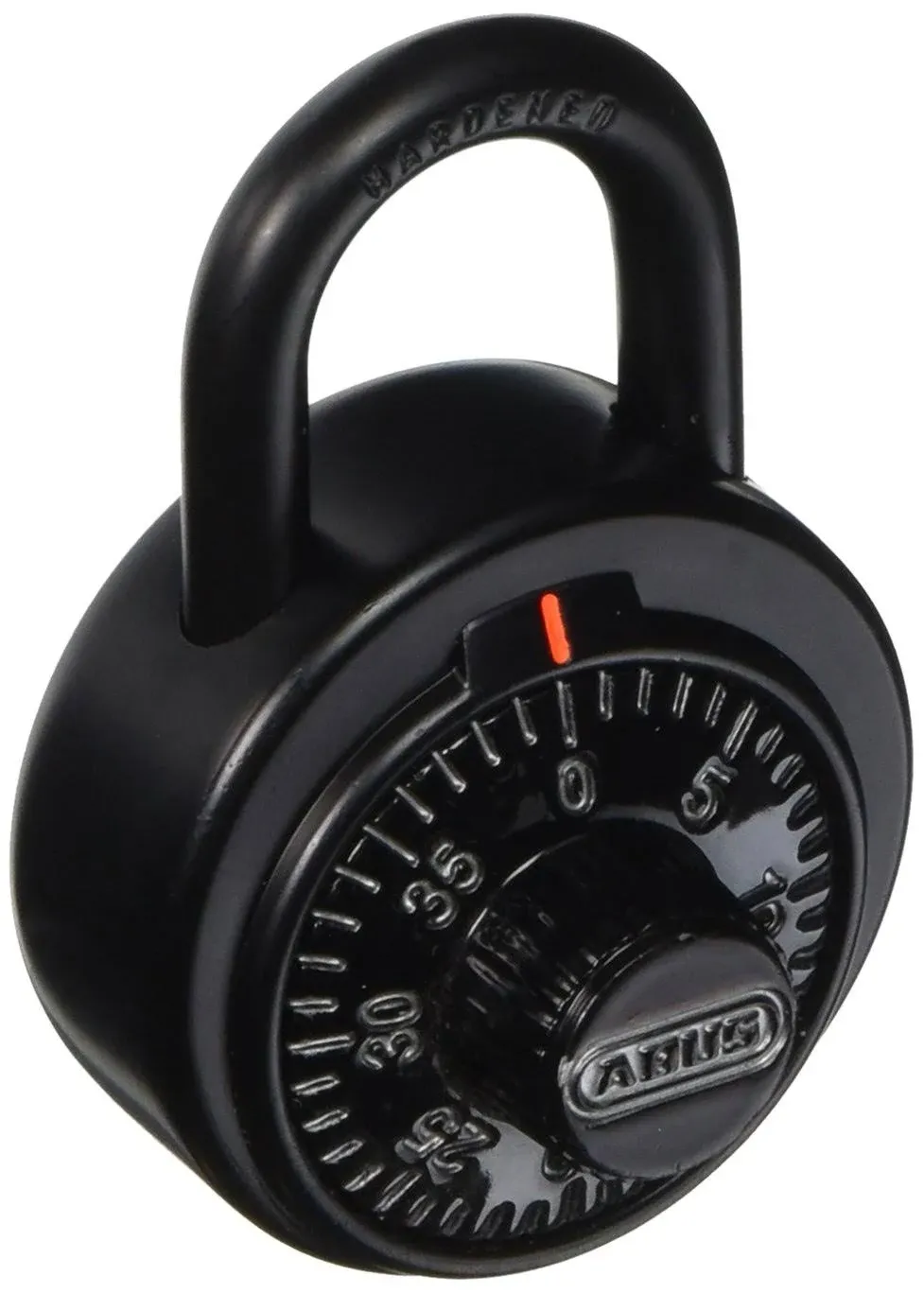 ABUS 78/50 KC Combination Padlock,Front,Black/Silver