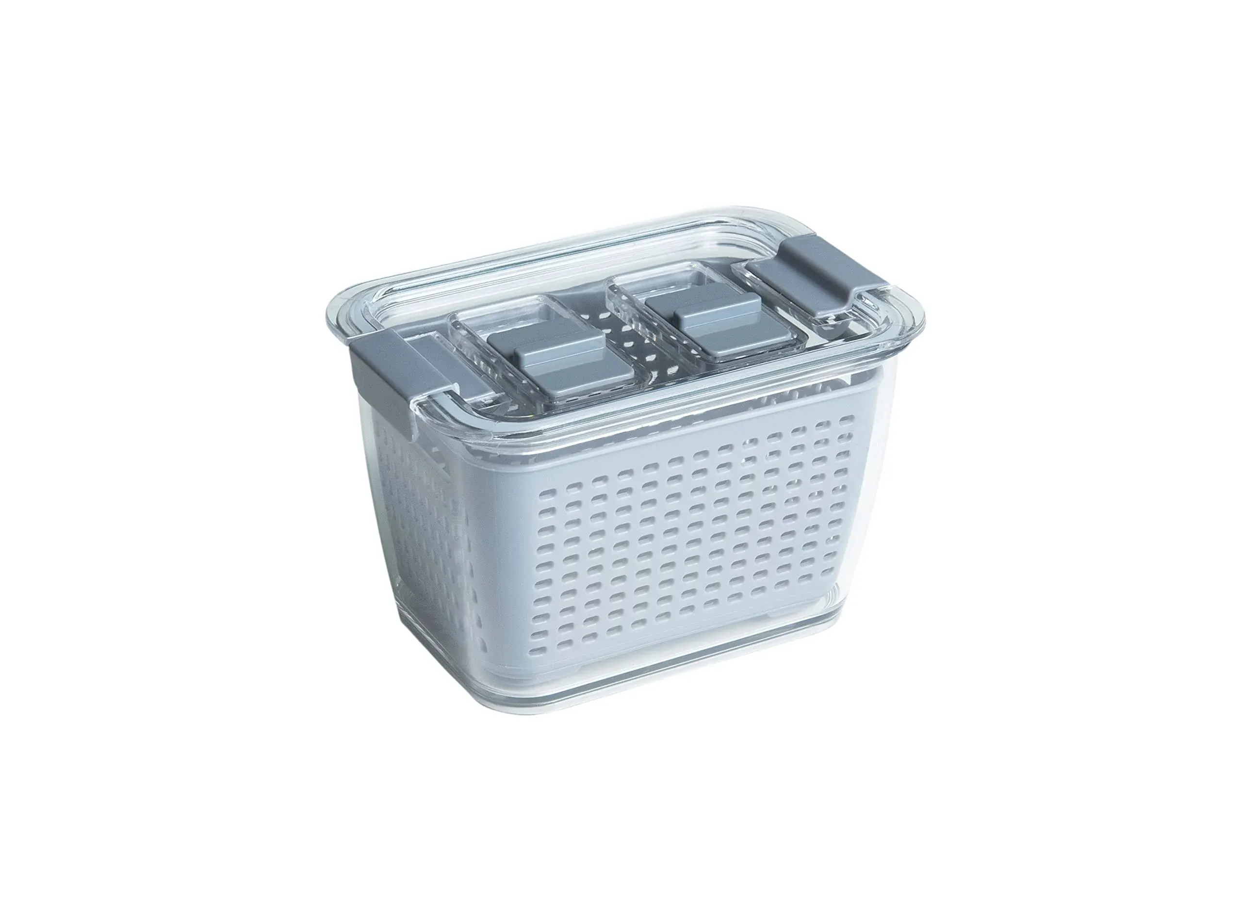 Kitchen Spaces Colander Stackable Food Storage Bin, Small