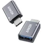 Anker USB C Adapter 2 Pack Highspeed Data Transfer Usbc to USB 30 Female Adapter for MacBook Pro 2020 iPad Pro 2020 Sams