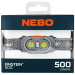 🌟🎈 NEBO EINSTEIN 500 LED HEADLAMP LIGHT 500 LUMENS NEB-HLP-0006 🌟