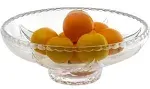 Amlong Crystal Crystal Fruit Bowl, 12.5 inch Diameter