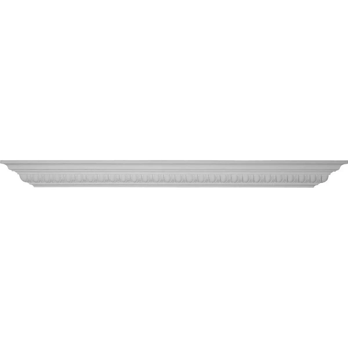 Ekena Millwork SH48X04X05EG 48 x 3.87 x 5.25 in. Egg & Dart Shelf