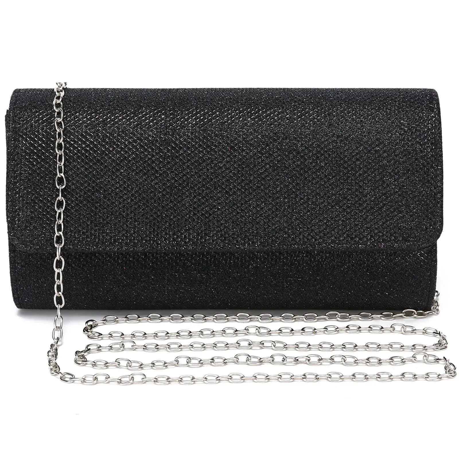 Outrip Women's Evening Bag Clutch Purse Glitter Party Wedding Handbag with Chain ...