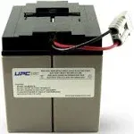 UPC UPGRADE PARTS COMPANY RBC7-UPC Replacement Battery for APC Smart-UPS Models: SMT1500, SMT1500US, SUA1500, SUA1500US, SU1400, SUA750XL, SUA1000XL