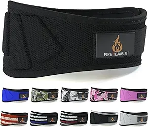 ire Team Fit Weight Lifting Belt for Men and Women 6 Inch Bodybuilding &amp; Fitn...