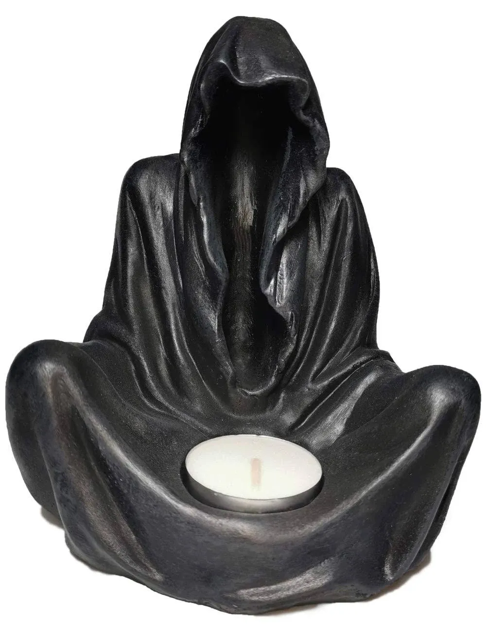 Sunthus Candle Holder Grim Reaper Gothic Decor Sculptures Statues Art Resin Decorations