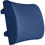 Everlasting Comfort Lumbar Support Pillow for Office Chair - Memory Foam Back Cushion for Chair, Car, Couch - Lumbar Pillow Promotes Better Posture, Back Pain Relief - Ideal for Gaming and Desk Chairs