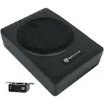 Rockville SS65P 400W 6.5" Slim Under-seat Active Powered Car/Truck Subwoofer Sub