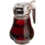 1 Syrup Dispenser 8oz (240ml)glass Bottle No-Drip Pourers for Maple Syrup, Honeypancake Syrup Dispenser by Back of House