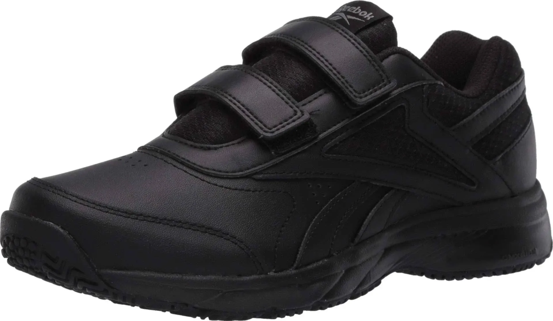 REEBOK Women Work N Cushion 4.0 Wide Width Straps Black Sneakers