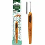 Clover Soft Touch Steel Crochet Hook: 1.75mm, Multi-Colour