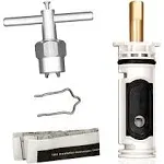 1222 Replacement Cartridge with Puller &amp; Retainer Clip, Tub and Shower Repair...