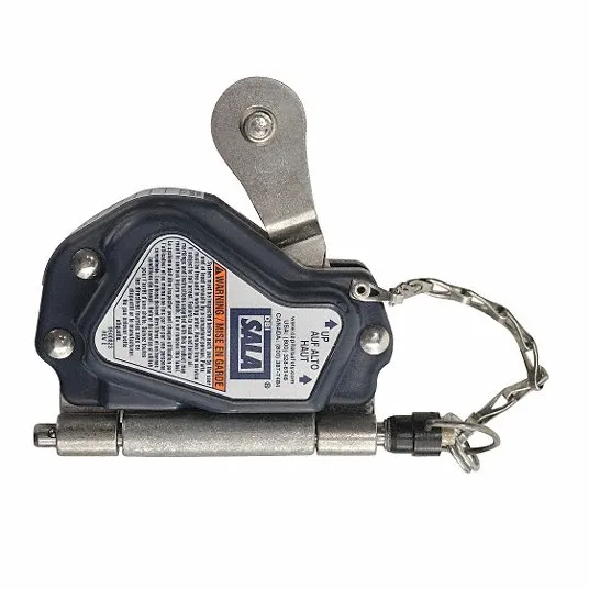 3M DBI-SALA Rope Grab: 310 lb Capacity, Aluminum/Nylon/Stainless Steel, Lanyard Connection Handle