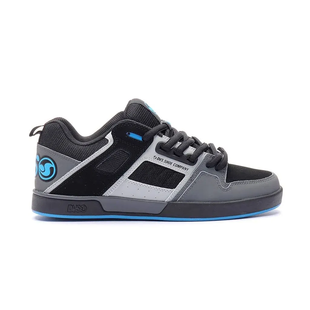 DVS Comanche 2.0+ Shoes - Charcoal/Black/Blue Nubuck