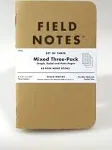 Field Notes Original Kraft Plain 3-Pack