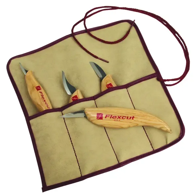 Flexcut 4-Piece Carving Knife Set