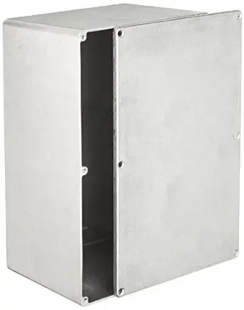 BUD Industries CN-5712 Die Cast Aluminum Enclosure 8.75&#034; L x 5.74&#034; W x 4.22&#034; ...