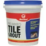 Red Devil Tile Grout 1 PT Tub