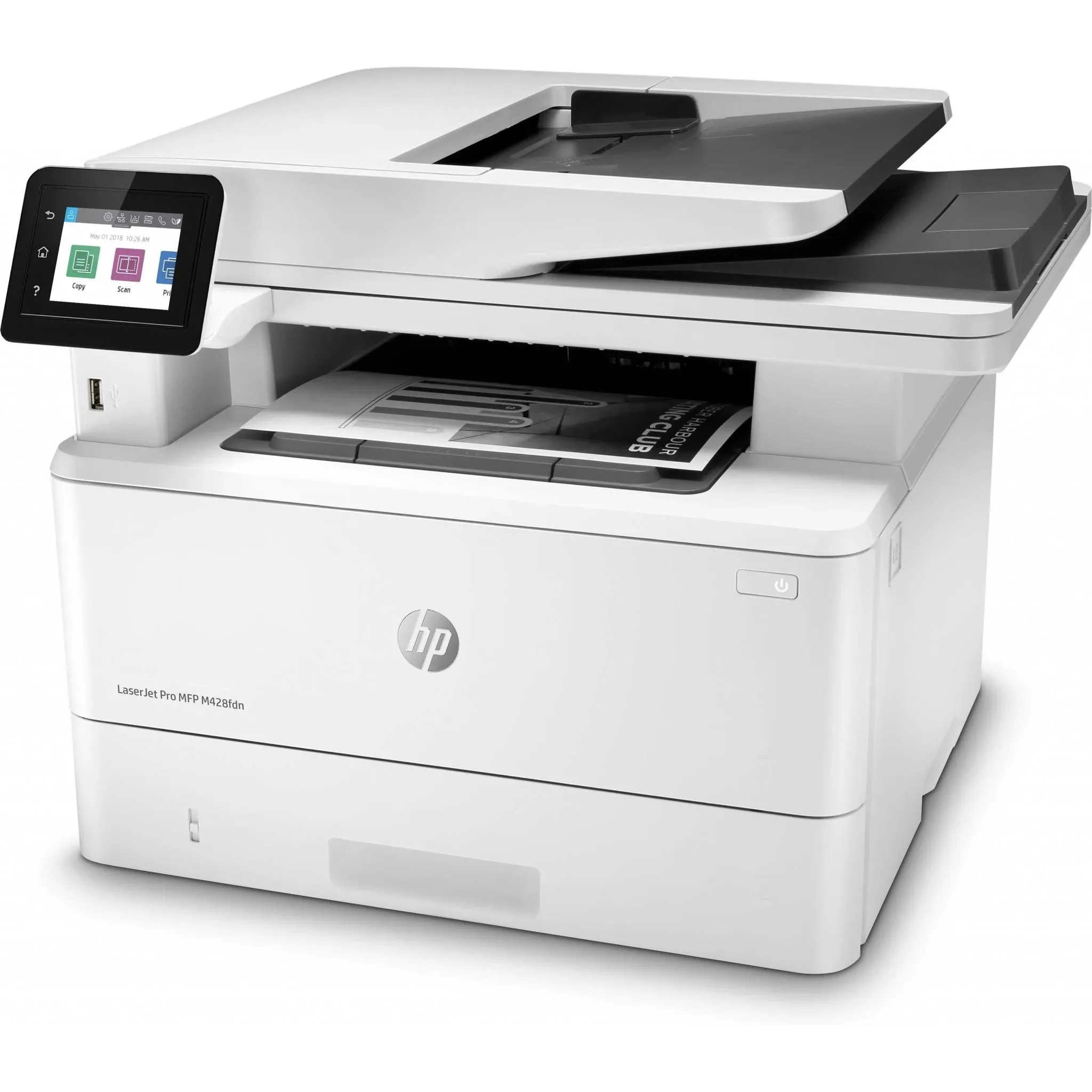 HP LaserJet Pro MFP M428fdw Wireless Monochrome All-in-One Printer EXCELLENT CON