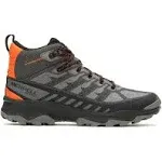 Merrell Men's Speed Eco Mid Waterproof, Size: 11, Charcoal/Tangerine