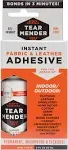 Tear Mender Instant Fabric and Leather Adhesive, 2 oz Bottle-Carded, TM-1, White