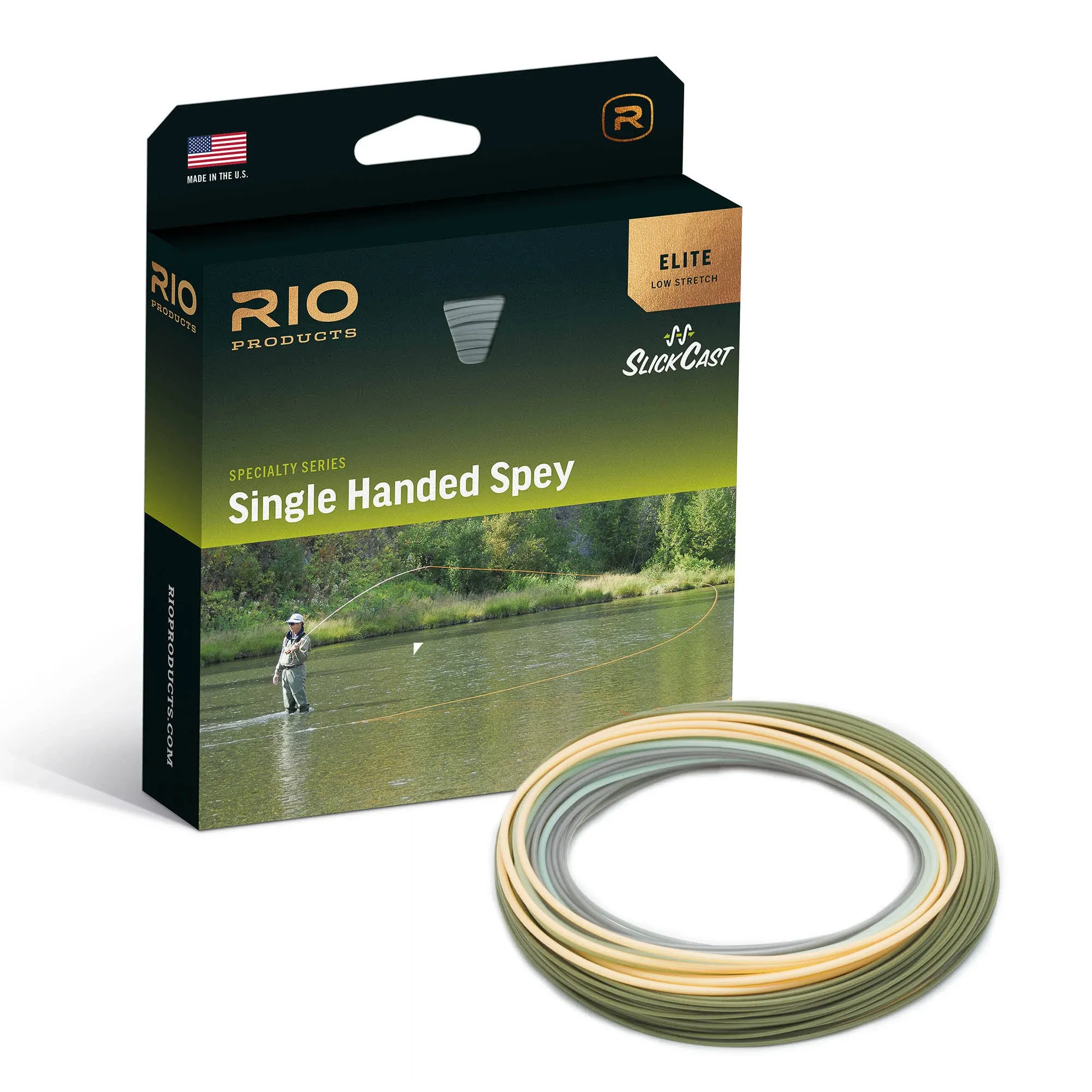 Rio Elite Single Hand Spey 3D Fly Line Rio Official Dealer