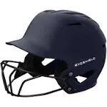 XVT 2.0 Matte Batting Helmet with Facemask - Navy, X-Small