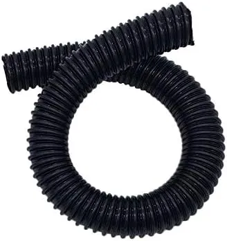 A.A Black Plastic Flex Battery Vent Hose Tubing 1-3/4" ID RVs, Campers, Trailers (3 Foot)