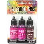 Tim Holtz Pink & Red Spectrum Alcohol Ink