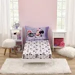 Minnie Mouse I Am Awesome 2 Piece Fitted Crib Sheets Disney