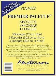 Masterson Sta-Wet Premier Sponge Refill 3 Pack