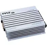 Pyle Hydra Marine Amplifier - Upgraded Elite Series 400 Watt 4 Channel Audio Amplifier - Waterproof, 12 volt, Dual MOSFET Power Supply, GAIN Level Controls, RCA Stereo Input & LED Indicator (PLMRA400)