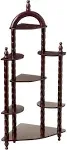 3 Tier Wall Corner Shevles - Traditional - Display And Wall Shelves  - by Megahome | Houzz