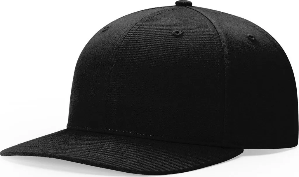 Richardson 312 Twill Back Trucker Caps - Black