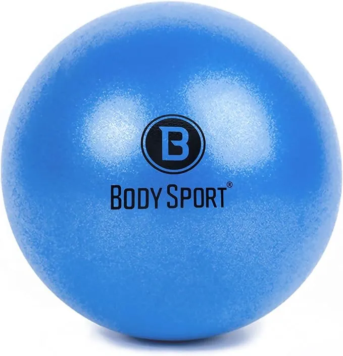 Body Sport Core Fitness, Yoga and Pilates, Excercise Fusion Ball, Core Training, Physical Therapy, Balance, Stability, Stretching, Improve Health, Non-Latex, 7.5" Diameter