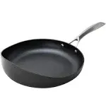 10” Radical Pan: Nonstick Frying & Saute Pan, Skillet, With Stainless Steel Handle, for Gas, Induction, Electric Cooktops, Hard-Anodized, Dishwasher Safe. Oven safe, SGS & NSF Certified. PFOA-free