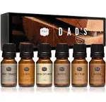 P&J Trading Fragrance Oil | Dads Set of 6 - Scented Oil for Soap Making, Diffuse