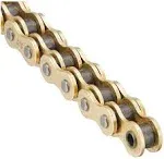 Did Chain 520ERVT120FB 520 ERVT Racing Chain - 120 Links - Gold-Black